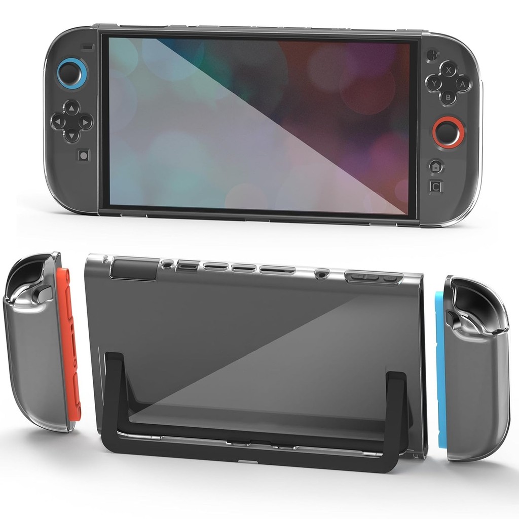 Jual PC+TPU Clear Case Crystal Protective Cover for NS Switch 2 Joy-con ...