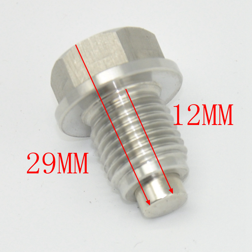 Jual Stainless Steel Engine Magnetic Oil Drain Plug Screw Nut Bolt Oil ...