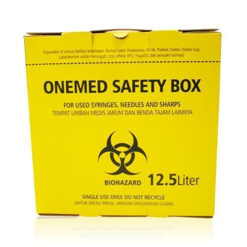 Jual Safety Box Onemed 12,5Liter EasyCare Safety Box | Shopee Indonesia