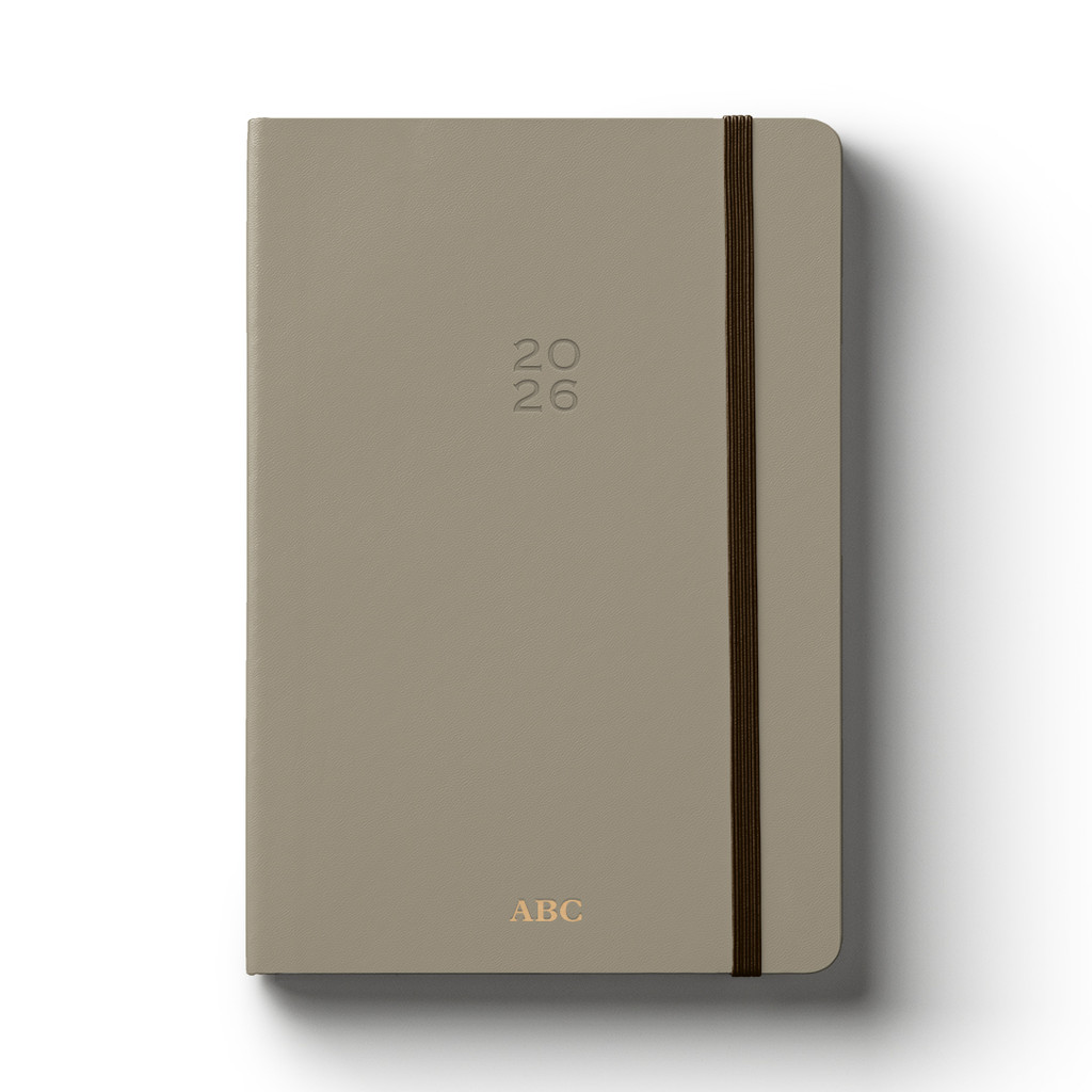 Jual Papermark 2026 Dated Planner A5 Grey | Shopee Indonesia