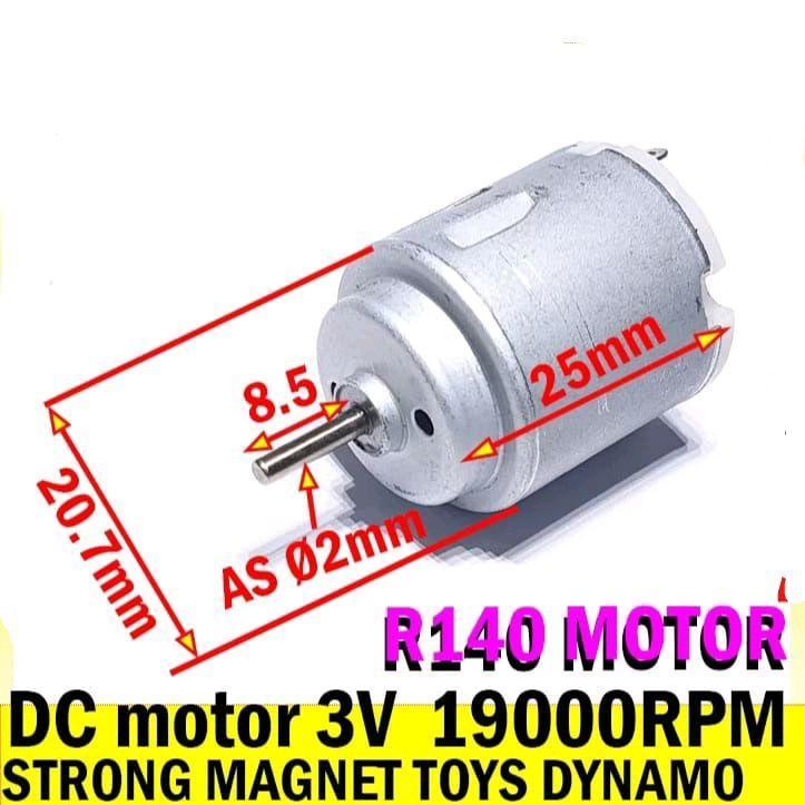 Jual Dinamo Kipas Angin Mini R140 3V Motor Dc R140 3V 19000Rpm Dinamo ...