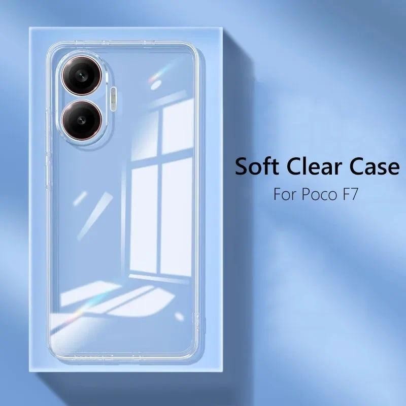 SEAHAI Case For Xiaomi POCO F7 5G, Ultra-thin Silicone TPU Shockproof