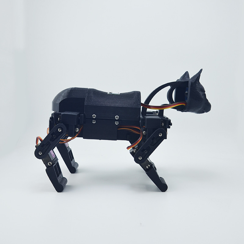 Jual App RC Control 12 DOF Quadruped Bionic Robot Cat Arduino Program Y ...