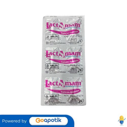 Jual Lactamam Strip Isi 6 Kaplet | Shopee Indonesia