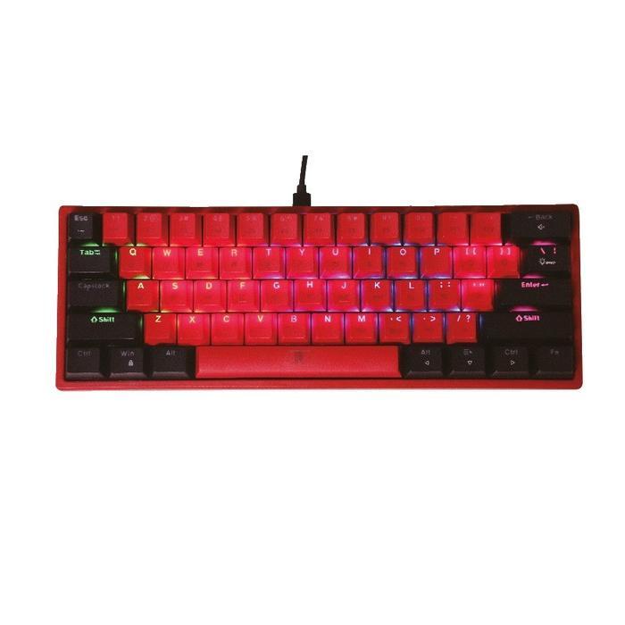 Jual Keyboard Mecha Hotswap Outemu BrownSwitch 60%/61Keys RGB Raptor ...