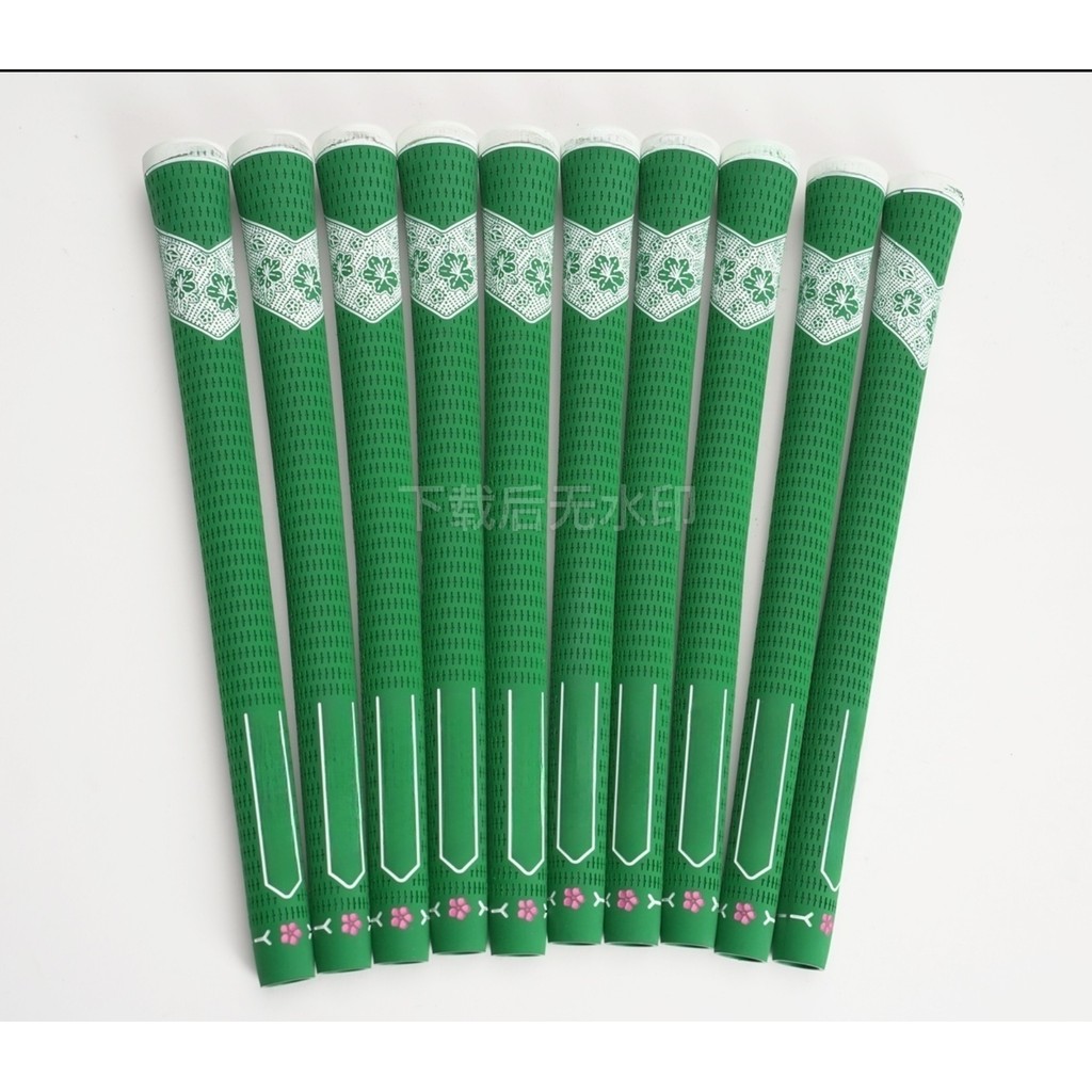 Jual 13pcslot 2025 Latest Rubber Golf Grip 60R Standard Green Beautiful ...