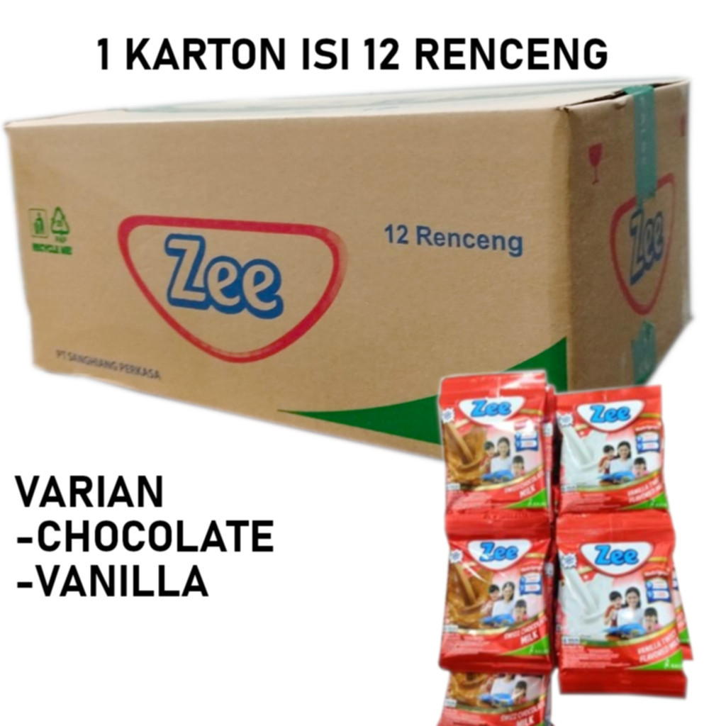 Jual PER KARTON SuSu Zee 1 Renceng 10 Sachet ISI 12 RENCENGG | Shopee ...