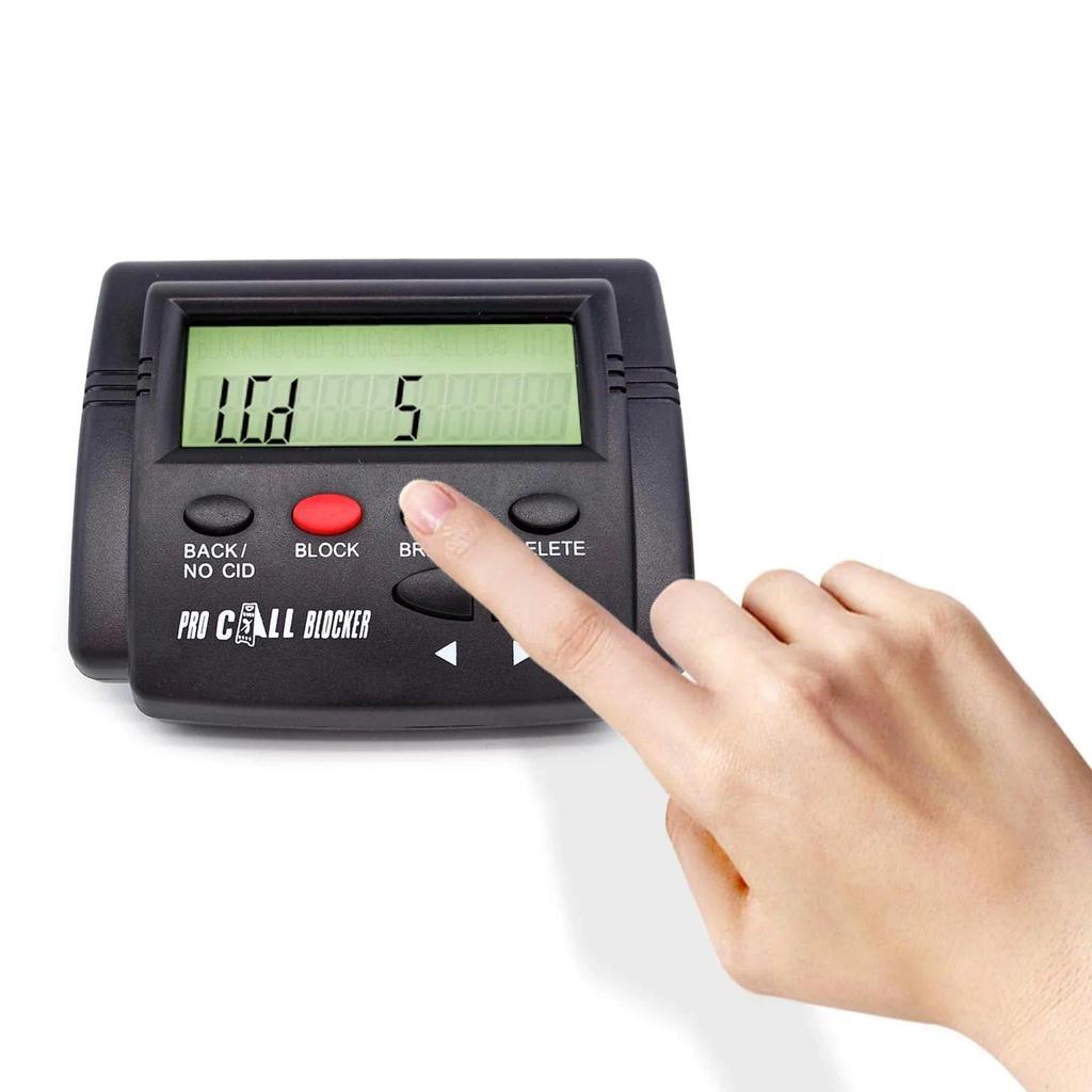 Landline Phone Blocker, Call Blocking Device With LCD Display Call Blocker 4000 Groups Large Capacity Prevent Harassment Caller Id Box Landline Phones Landline Phone Blocker, Call Blocking Device With LCD Display Call Blocker 4000 Groups Large Capacity Prevent Harassment Caller Id Box Landline Phones