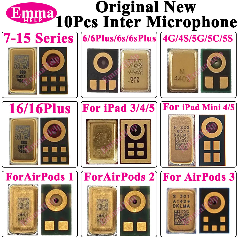Jual 10Pcs Speak Microphone Inner For iPhone 11 12 13 14 15 Pro Max X ...