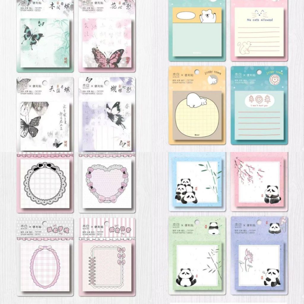 Jual Sticky Notes Tempel (isi 60 Lembar) ada Lem Sticky Tempel Memopad ...