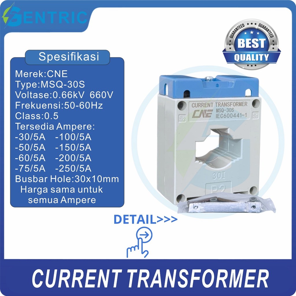 Jual Current Transformer CT MSQ-30S MODE MINI BEST QUALITY. | Shopee ...