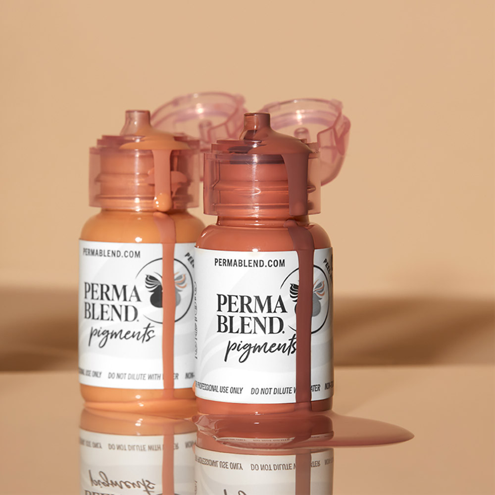 Jual 15ml Perma Blend Permanent Makeup Inks For Eyebrows Eyeliner Lip ...