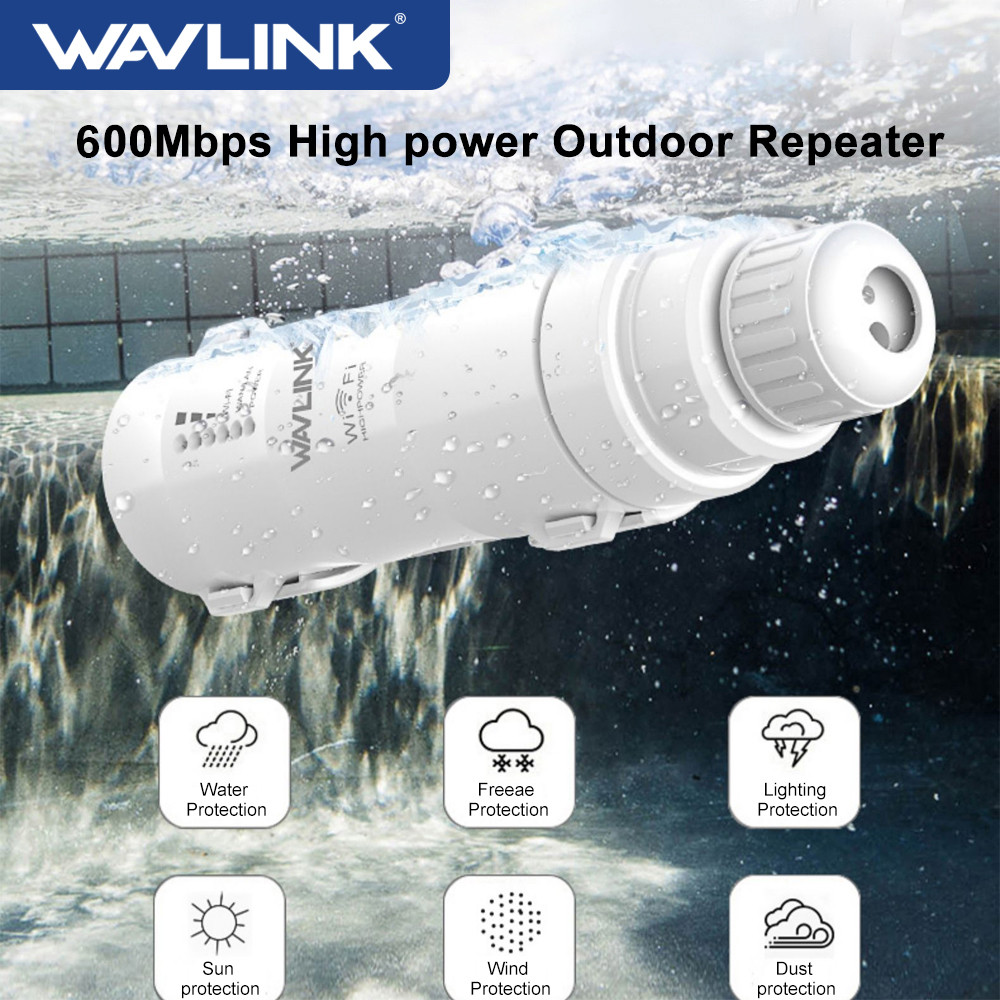 Jual Wavlink AC600 High Power Outdoor WIFI Router/Access Point/CPE ...