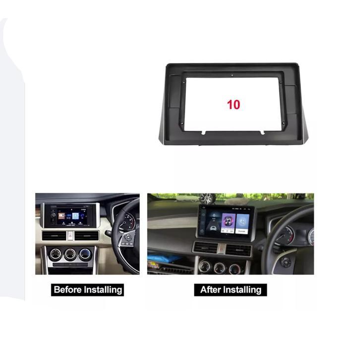 Jual Frame OEM 2015 MITSUBISHI XPANDER Head Unit Android 9 INCH 10 inch ...