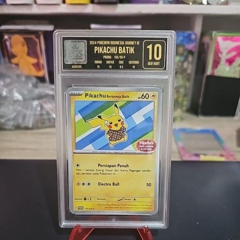 Jual Discount!!!!! Pikachu Batik Kartu Pokemon Indonesia Tcg Staryu ...