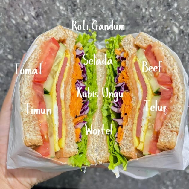 Jual Sandwich Sayur Warna-Warni – Segar, Lezat, dan Penuh Nutrisi ...