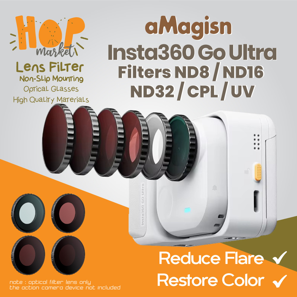 NEEWER Kit Filtros ND Compatible con Insta360 GO 3S, Kit Filtros CPL NEEWER Kit Filtros ND Compatible con Insta360 GO 3S, Kit Filtros CPL