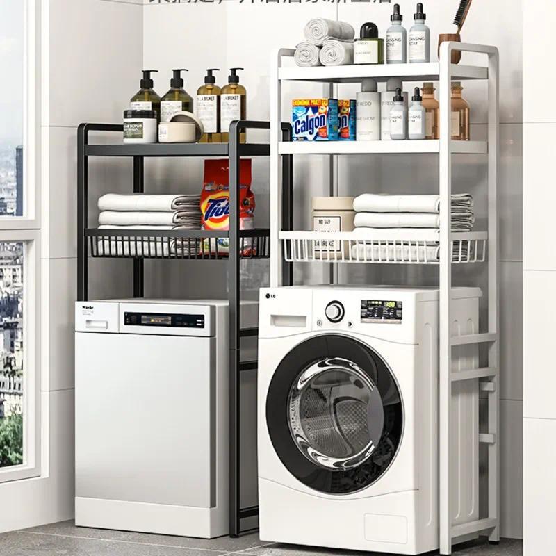 Jual Household Laundry Storage Rack Toilet Roller Wave Wheel Washing ...