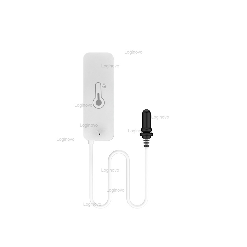 Jual Tuya Temperature Humidity Sensor With External Probe Smart Home ...