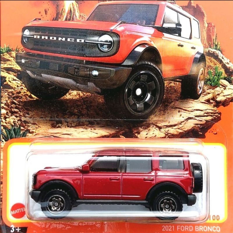 Matchbox 2021 Ford Bronco 34/100 (blu