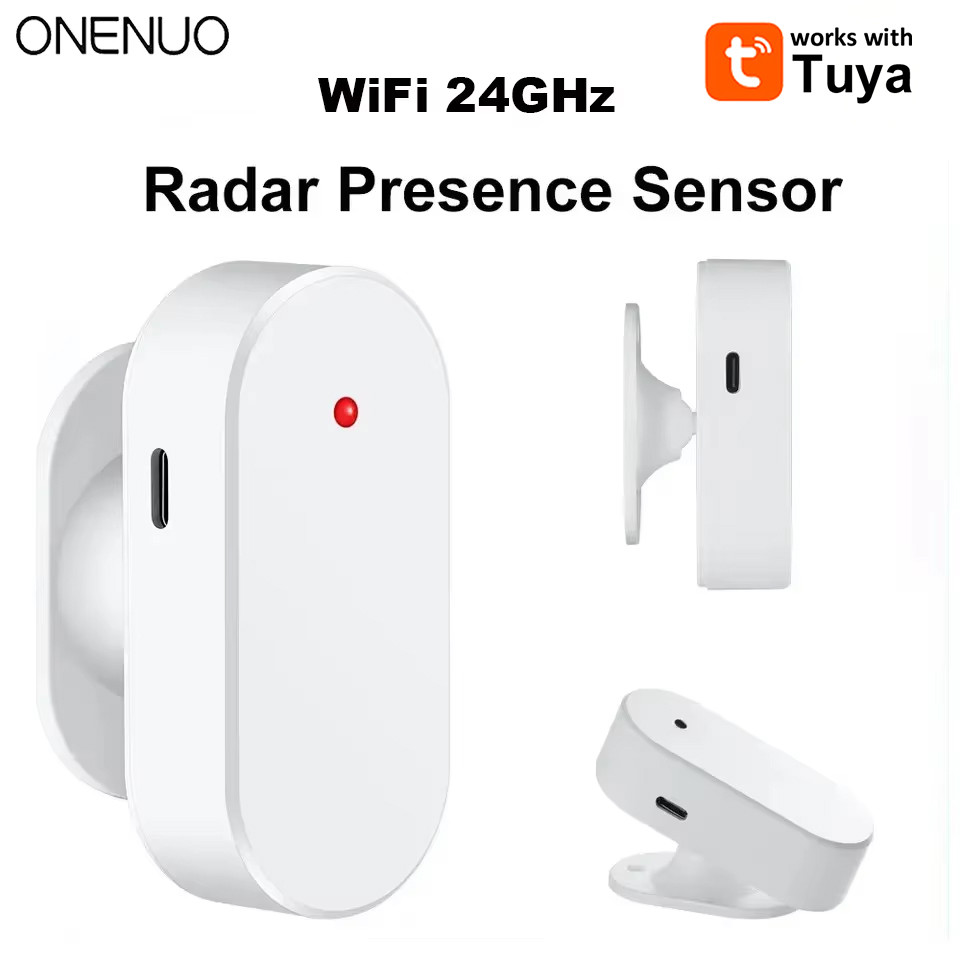 Jual Tuya WiFi Human Presence Detector Smart Human Body PIR Sensor ...