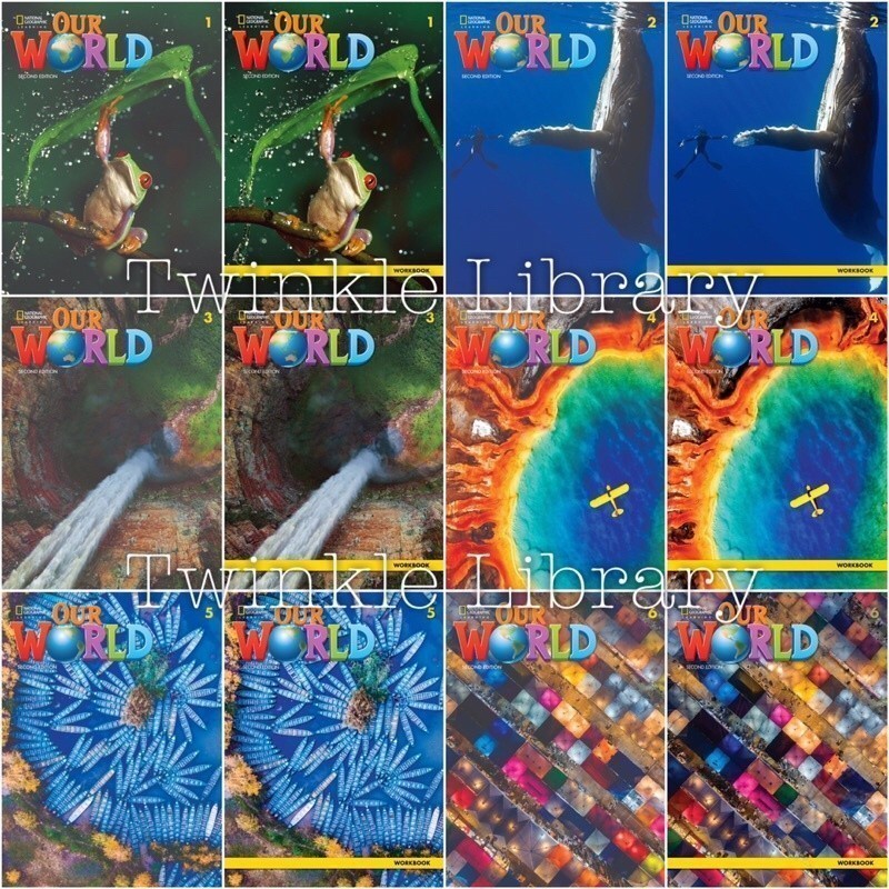 Jual BUKU FISIK [Second Edition] Our World Starter 1 2 3 4 5 6 2nd ...