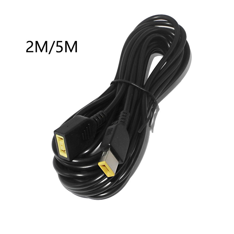 Jual DC Power Adapter Extension Cable Cord Square USB Female to Male ...
