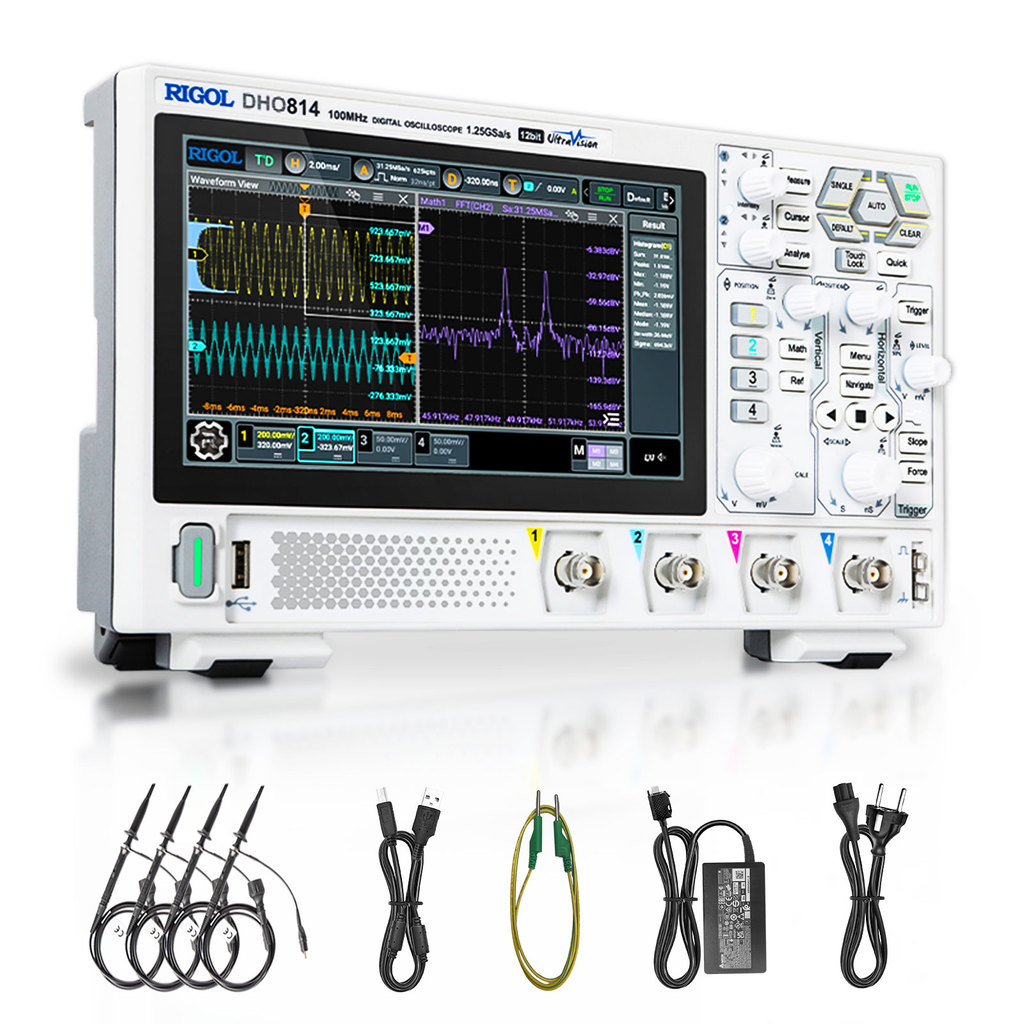 Jual RIGOL DHO800 Series gital Oscilloscopes Portable,70-100MHz,1.25G ...