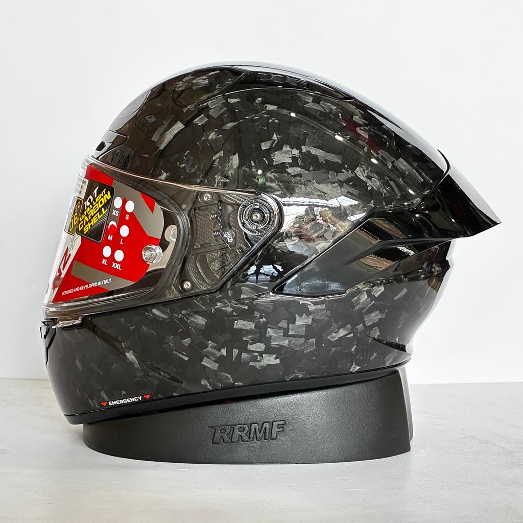 Jual Helm KYT NZ-RACE CARBON FORGED GLOSS Free Extra Visor Iridium Gun ...