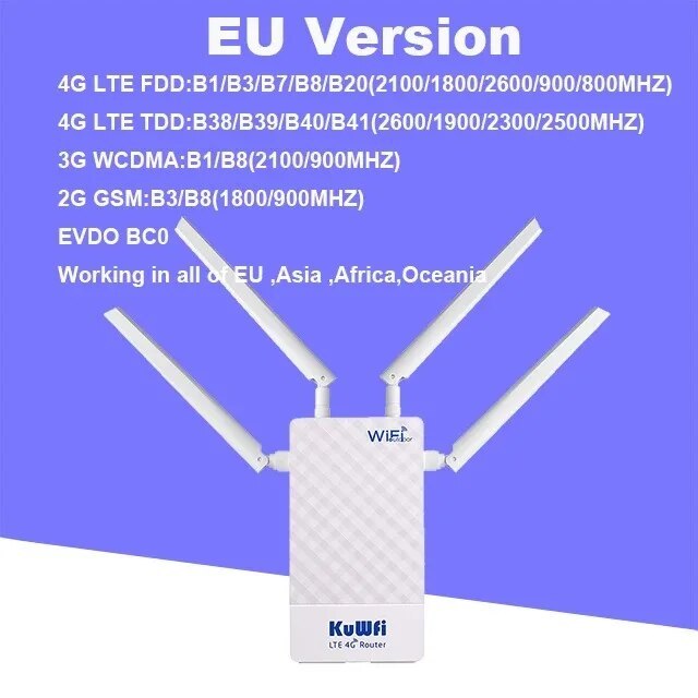 Fresh Look at Jual Kuwfi 4G Cpe Outdoor Router 300Mbps WiFi Router External