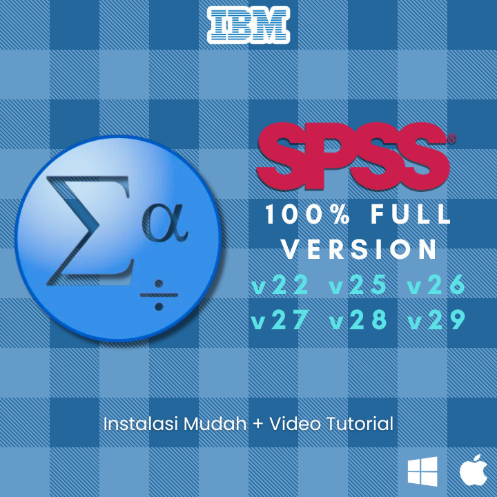 Jual SPSS Windows 10 & Windows 11 | SPSS Macbook Air Pro | Lengkap ...