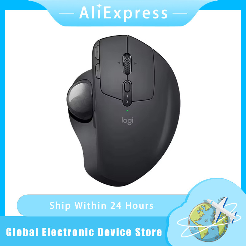 Jual Logitech MX Ergo S Wireless Trackball Mouse Adjustable Ergonomic ...
