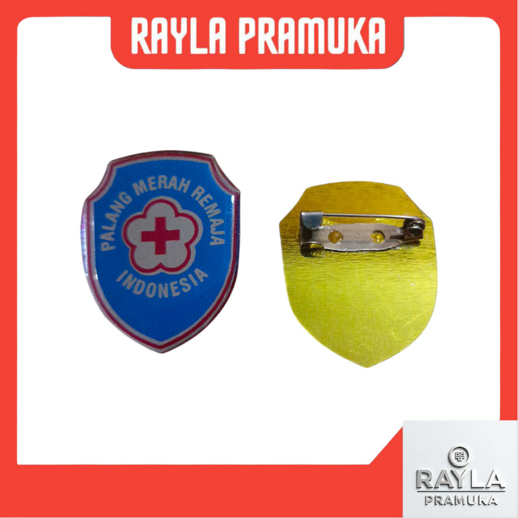 Jual Pin Pmr Madya Biru Resin Tebal Bros Premium | Shopee Indonesia