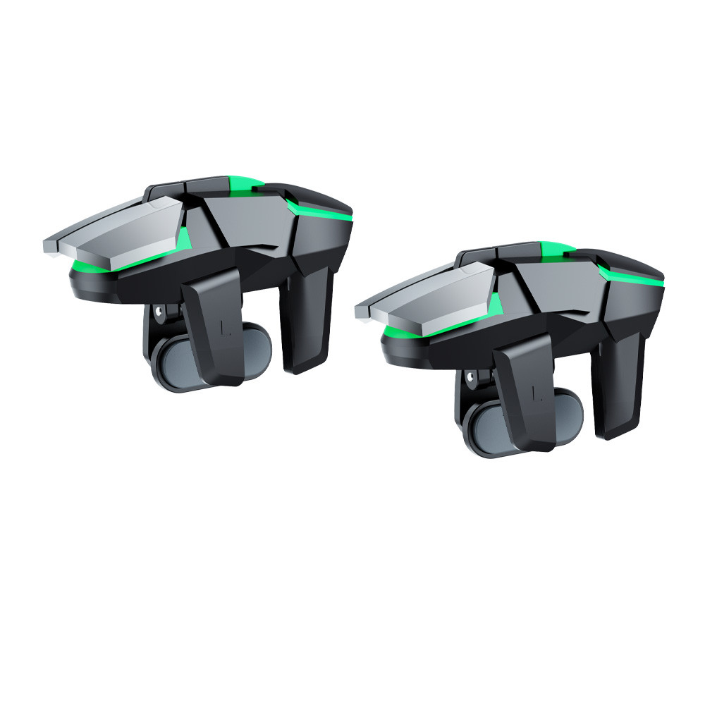 Jual 2pcs Six Finger Phone Game Controller for PUBG Aim Shooting Gaming ...