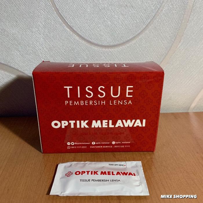 Jual Tissue Pembersih Lensa Kacamata Melawai - 1 Box isi 30 Sachet ...