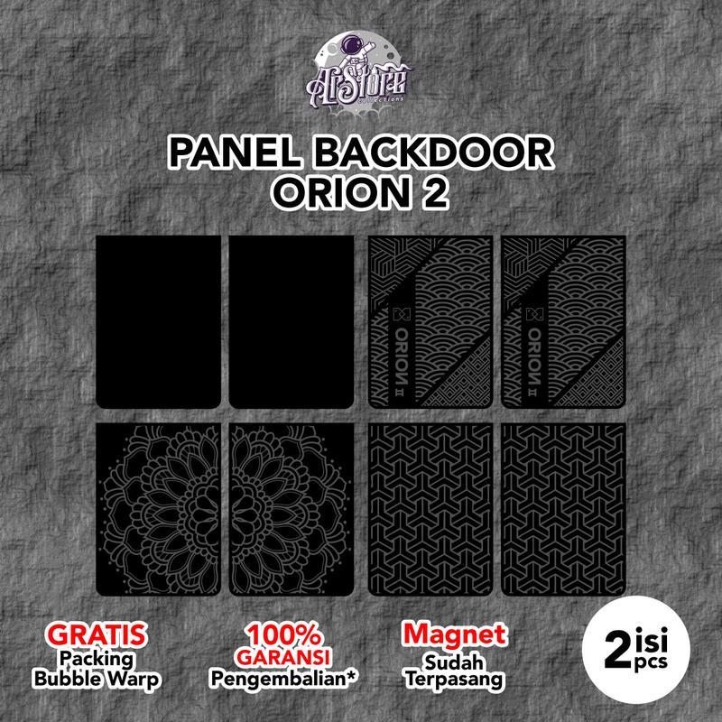 Jual Casing Cover Panel Orion 2 Black - Texture, 2pcs, Akrilik 2mm ...