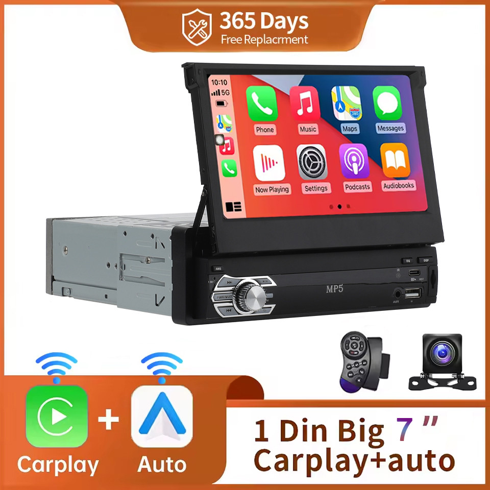 Jual Universal 1 n MP5 Player 7 In Carplay Android Auto Manual ...