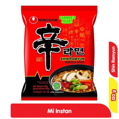 Jual Shin Ramyun Spicy Muchroom Nongshim 120g | Shopee Indonesia