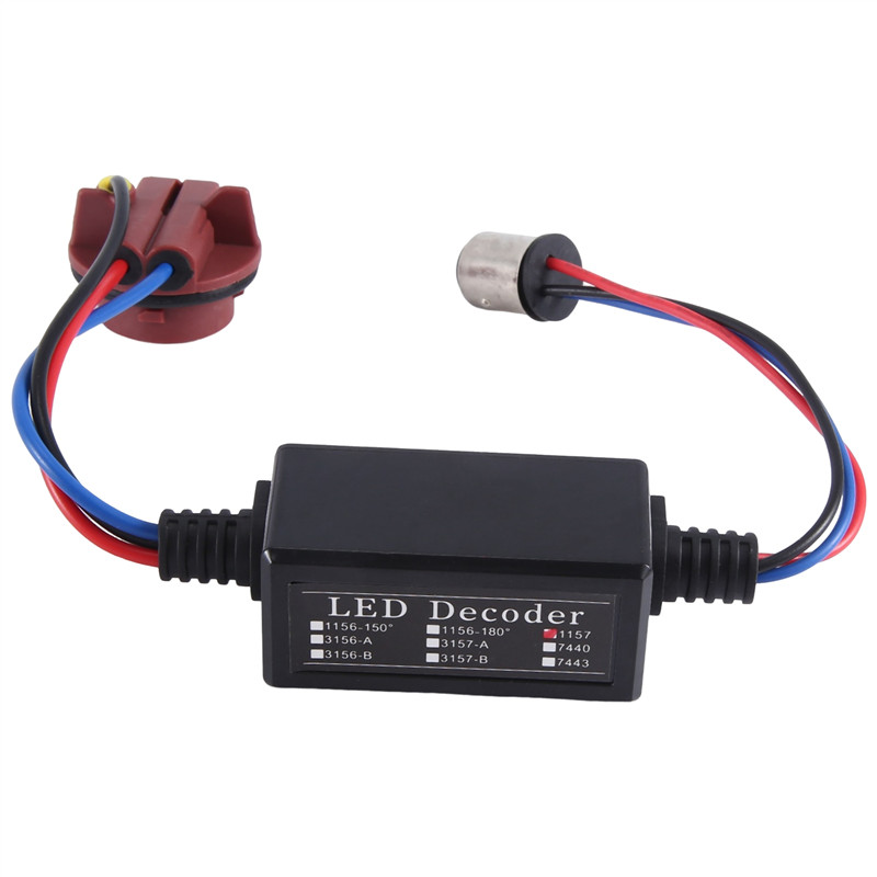 Jual 1157 LED Light Fault Decoder Car Light Fault Eliminator Signal ...