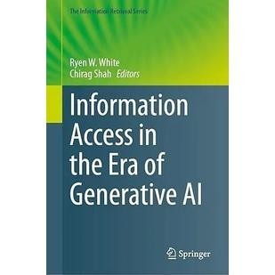 Jual Buku Information Access in the Era of Generative AI | Shopee Indonesia