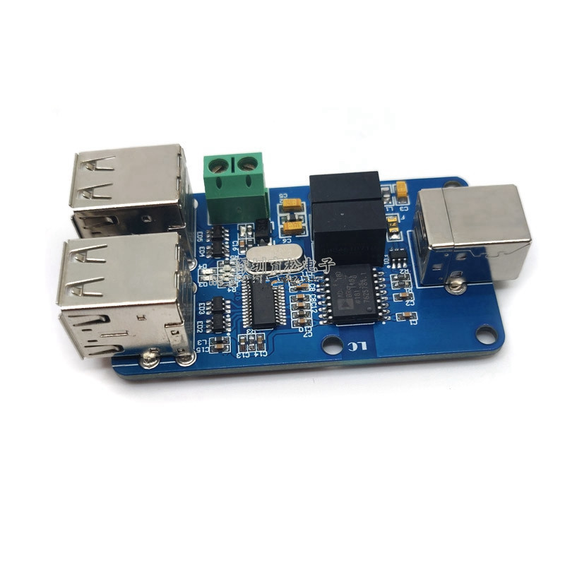 Jual Quad USB Isolator HUB Isolation Module Coupling Protection Board ...