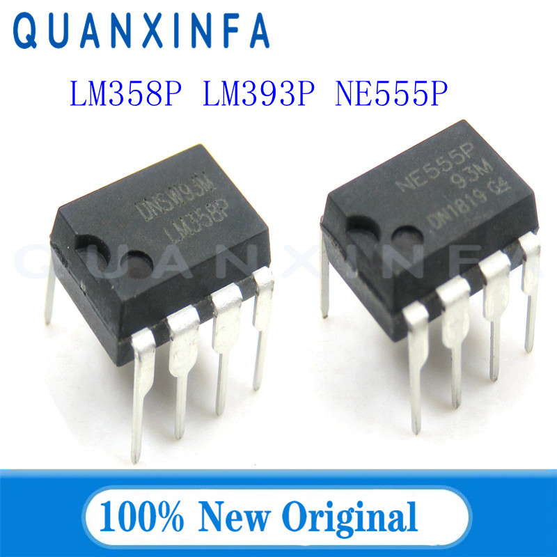 Jual 10PCS LM358P NE555P LM393P P8 LM358 LM393 NE555 operational ...
