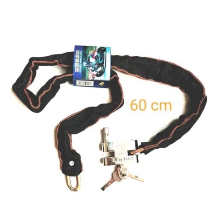 Jual Gembok Rantai 80 Cm / Gembok Motor / Gembok Sepeda / Gembok Pagar ...