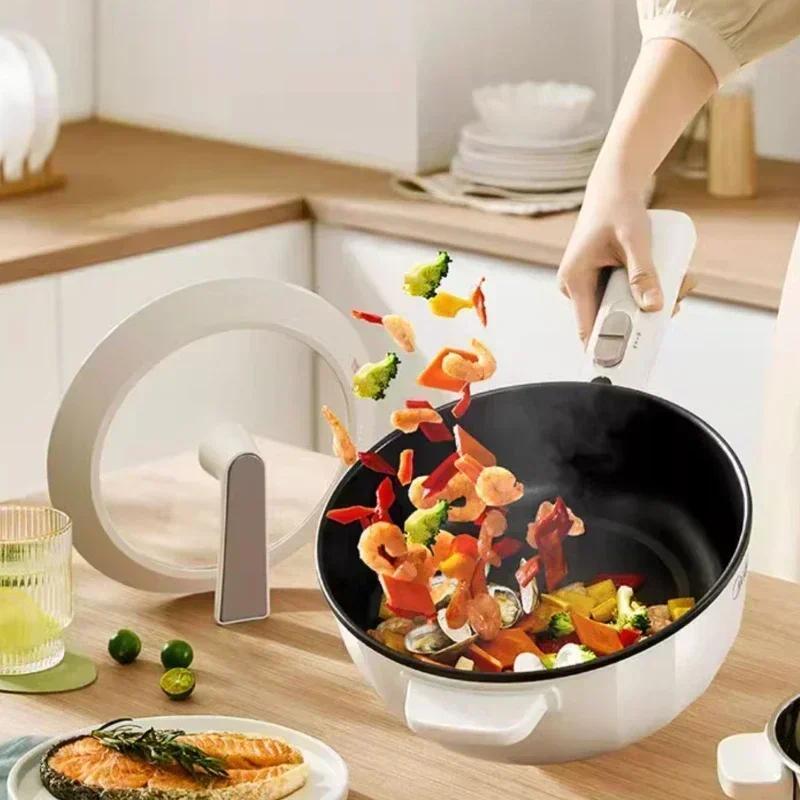Jual Dormitory New Multifunctional Electric Frying Pan Integrated ...