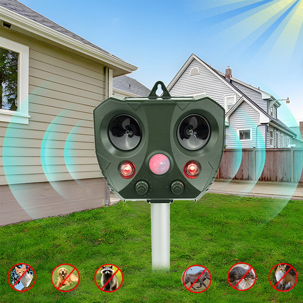 Jual Outdoor variable frequency wave repeller led Flash Mouse repeller ...