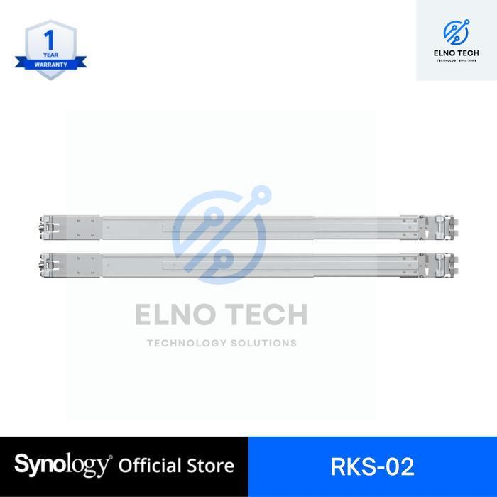 Jual Synology Rail Kit RKS-02 for Synology NAS Rackmount Servers ...