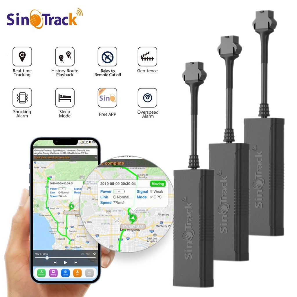 Jual SinoTrack Mini GPS Tracker 3PCS ST-901M Vehicle Tracking Device ...