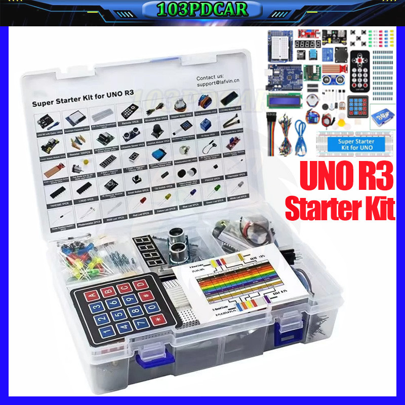 Jual Arduino Uno R3 Starter Kit Paket Lengkap Compatible 2/BEGINNER ...