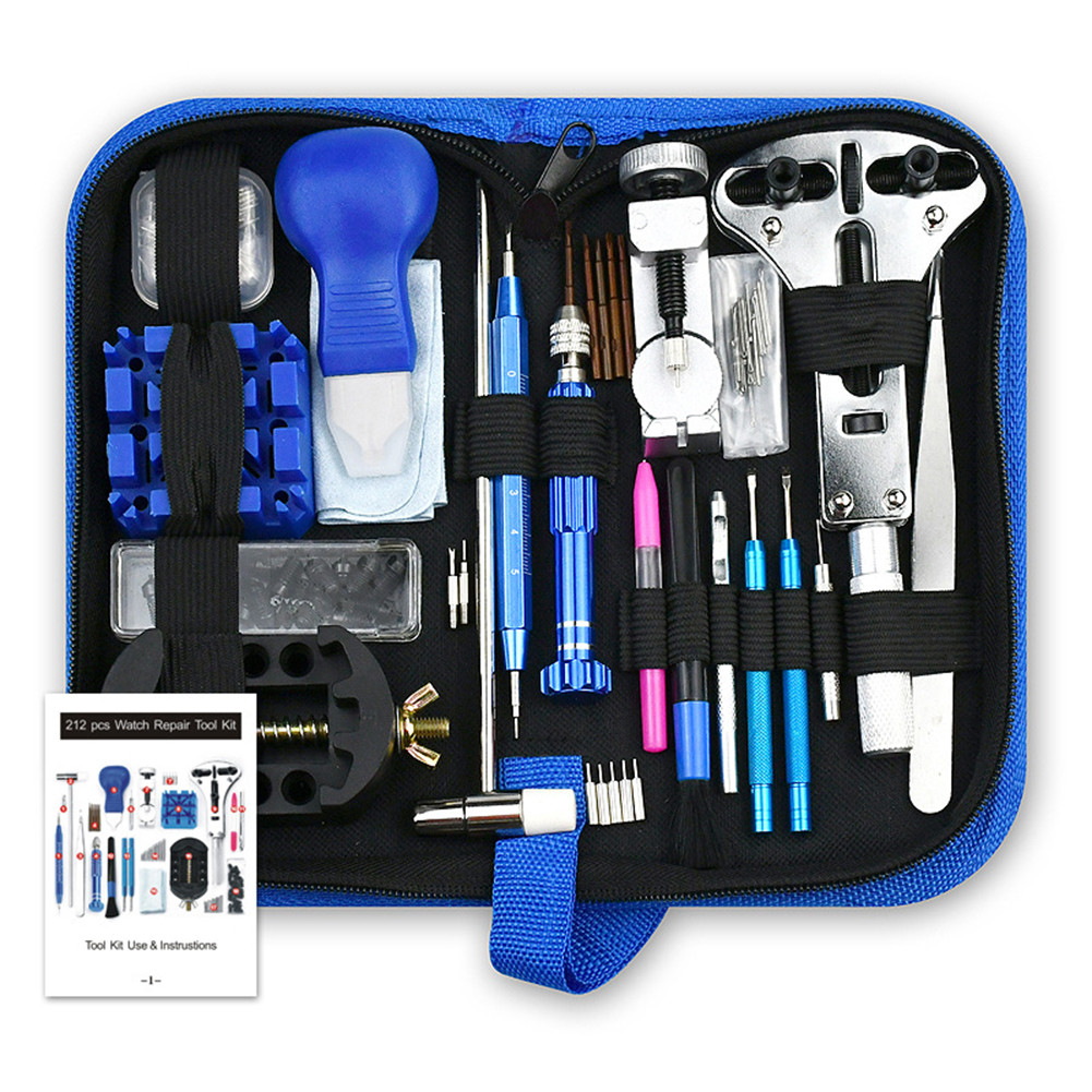 Jual 212pcs Wat Opener Repair Tool Kit Clock Pry Knife Screwdriver Pin ...