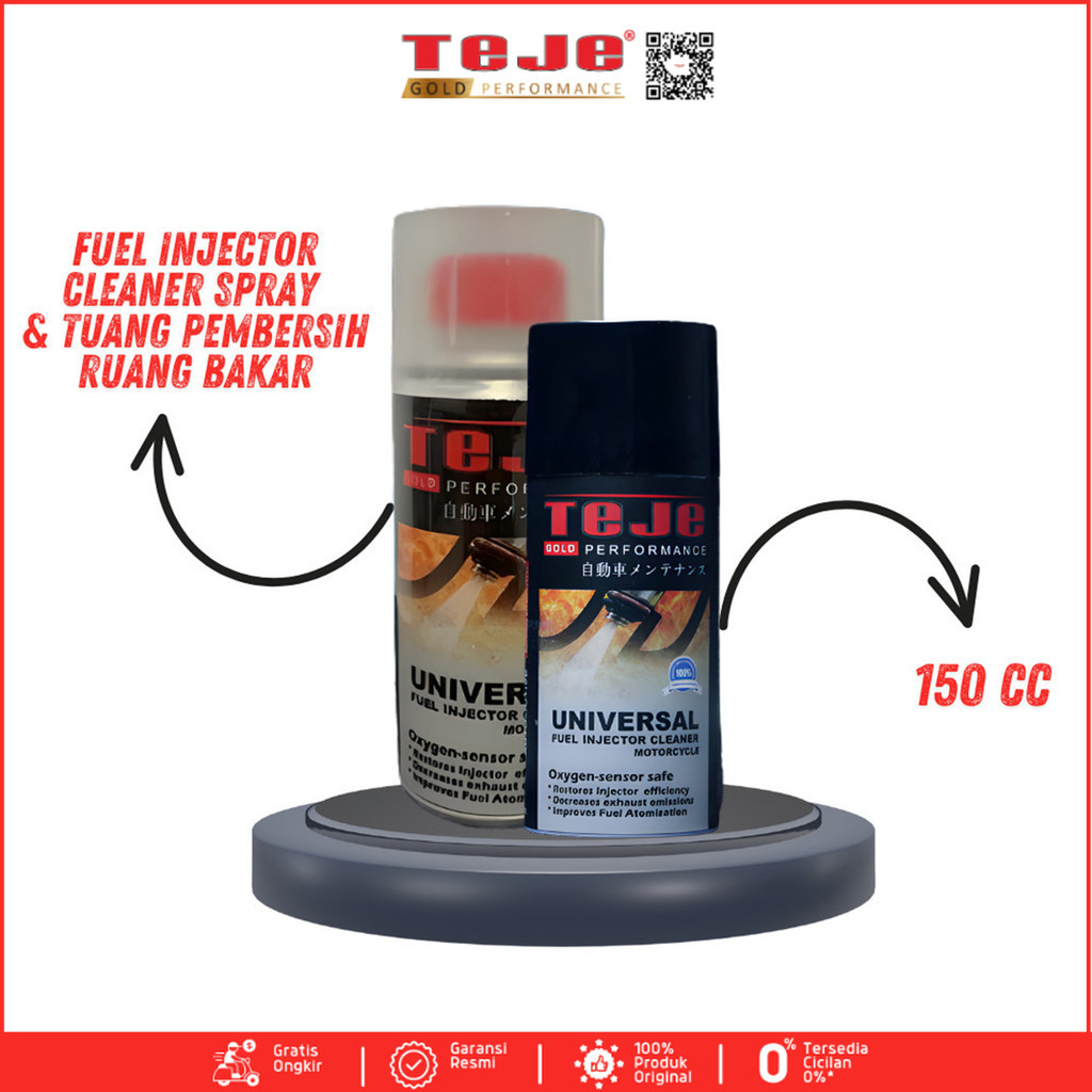 Jual TEJE Fuel Injector Cleaner Spray Cairan Pembersih Ruang Bakar 150 ...